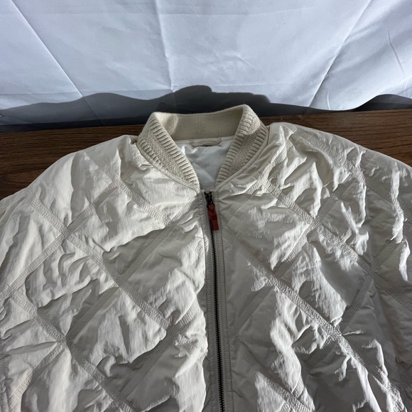 Over Sized Sessun Coal River Padded nylon Bomber Puffer Ski Jacket Sz M - Picture 3 of 16